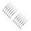 12Pièces Pince Multiusage Argentée Acier Inoxydable Pour Tri De Perles 9