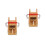 2Ensembles Boîte Coupe Bois Double Slots Pour Atelier DIY 9