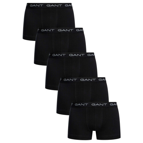 GANT Men's 5 Pack Suitcases, Black, black, S