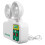 2Pièces D'urgence Industriel LED Double Tête Fiable 3