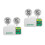 2Pièces D'urgence Industriel LED Double Tête Fiable 7