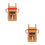 2Ensembles Boîte Coupe Bois Double Slots Pour Atelier DIY 5
