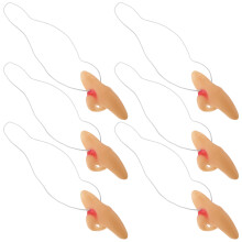 30Pièces Nez Sorcière Souple Beige Accessoire Costume Party Cosplay