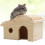 Refuge Hamster Bois Clair Naturel Pour Petits Rongeurs 8