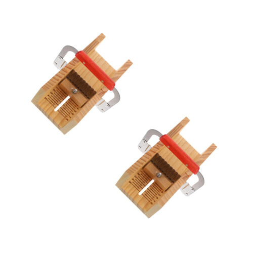 2Ensembles Boîte Coupe Bois Double Slots Pour Atelier DIY 2