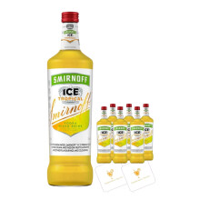 Smirnoff Ice Tropical Case | 6x700mls | + 2 Celebration Spirits Beer Mats