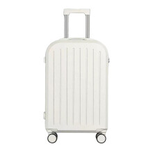 joukares 20 Inch Hard Shell Suitcase with USB Interface, Folding Cup Holder, Hanging Hook and Code Lock, Scratch Resistant Cabin Luggage with Silent