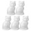 20Pièces Figurines Chat En Mousse Blanche Pour Bricolage Décoration 2