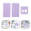 1Ensemble Outil Modelage Perles Pâte Violet Durable Précis 11