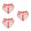 3Pièces Voiles Pailletés Polyester Accessoires Danse Et Fêtes 3