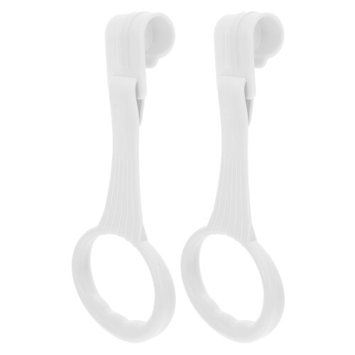 6Pièces Anneaux D'appui Bébé Blancs PP Aide Jeu