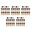 120Pièces Jeu D'échecs, Dames Et Backgammon Bois Multifonction 9