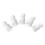 20Pièces Figurines Chat En Mousse Blanche Pour Bricolage Décoration 3