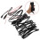 2Pcs Black Flexible 4-Pin Dash Cam Extension Cable for Rear Camera 11
