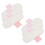 24Pièces Serviettes Hygiéniques Réutilisables Coton Multi 2