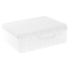 4Pièces Organisateur De Transparent Compact En PP Ps