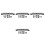 4Ensembles Fixation Plaque Noir Pour Et Quad 10