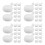 48Pièces Inserts Bulles Souples Tpr Pour Remplacement Jouets DIY 5