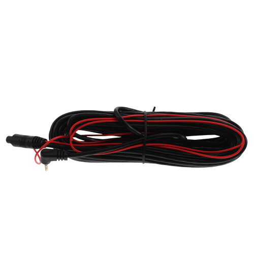 2Pcs Black Flexible 4-Pin Dash Cam Extension Cable for Rear Camera 1