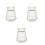 3Pcs Collapsible Wire Fish Basket Durable Galvanized Iron Fishing Net 7