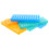 12Pièces Support Éprouvettes Plastique 60 Emplacements 2