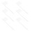 100Pcs Reusable White Marker Flags for Yard Landscaping and Irrigation 3