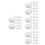 48Pièces Inserts Bulles Souples Tpr Pour Remplacement Jouets DIY 9