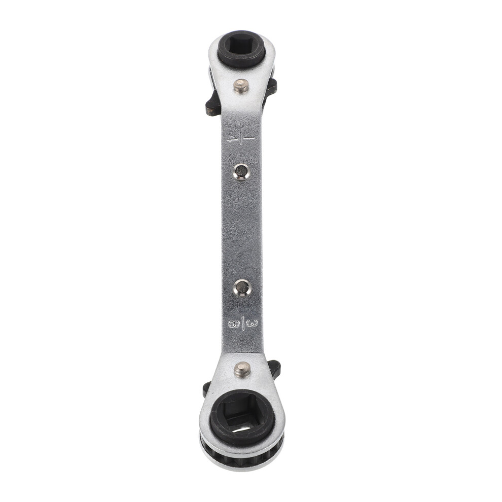 3Pcs Multi-Function Carbon Steel Ratcheting Wrenches For Repair Use 3633563892842