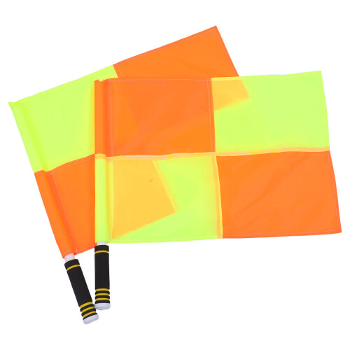 6Pièces Drapeaux Arbitre Polyvalents Mousse Grip Antidérapant Assortis 1