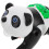 Jouet Panda Noir Interaction Musicale Et LED 4