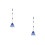 2Pièces Râteau Ergonomique Plastique Bleu Détachable Usage Polyvalent 5
