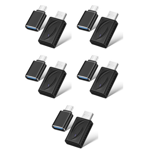 5Ensembles Adaptateur Auto Sans Fil Compatible Systèmes Intelligents 2