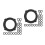 40Pcs Rubber Sealing Washers Power Washer Attachments Home Use Black 9