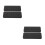 4Pièces Accessoire Cigare Noir Pour Voyage Bureau 4
