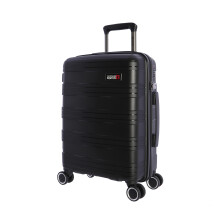 Coronel Tapioca - Cabin Travel Suitcases - Cabin Suitcase 55 x 40 x 20 - Travel Suitcase - Sturdy Cabin Suitcase - Trolley Luggage for Aircraft with 4