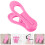 120Pcs Multifunctional Pink Plastic Clothes Pins Large Secure Clips 10