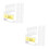 60Pcs Clear Slanted Acrylic Sign Holders Tabletop Display for Wedding 4