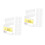 60Pcs Clear Slanted Acrylic Sign Holders Tabletop Display for Wedding 3