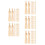 70Pcs Replacement Wooden Needle Felting Handles for DIY Craft Tools 5