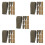 50Pcs Canvas Belt Loop Holders Sturdy Belt Strap Retainers 5