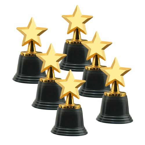 12Pcs Multi ABS Winner Trophy Cup for Celebration and Competition Use 2