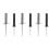 6Pcs Corner Flag Spring Base Durable Iron Stake for Soccer Training 5