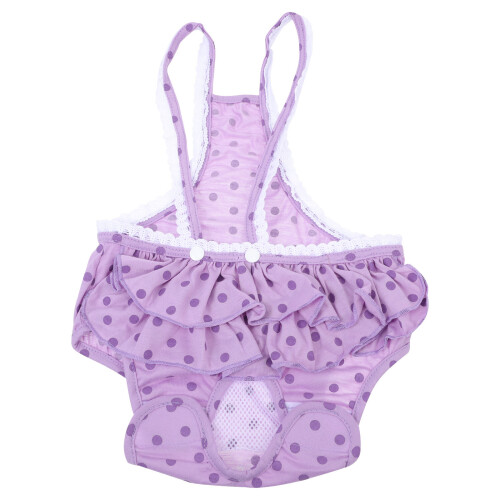 2Pièces Culottes Hygieniques Réutilisables Violet Pour 1