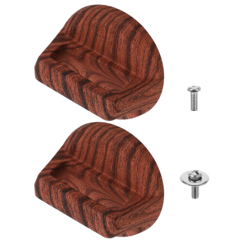 4Pcs Heat-Resistant Dark Brown Bakelite Pot Lid Knobs for Kitchen Use 2