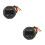 2Pcs Car and Marine Dc Voltmeter Panel with Waterproof Pc Housing 6