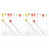 80Pcs Acrylic Coffee Stir Sticks Reusable Multi-Color Mixing Spoons 1