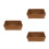 3Pcs Space-Saving Orange Grass Cutlery Holder with Iron Frame for Home 7