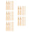70Pcs Replacement Wooden Needle Felting Handles for DIY Craft Tools 8