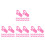 120Pcs Multifunctional Pink Plastic Clothes Pins Large Secure Clips 5