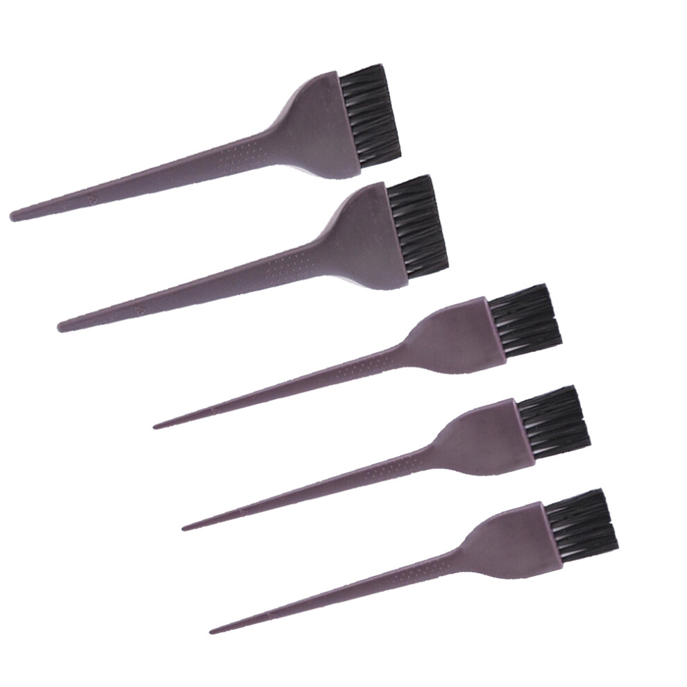 Villcase Black 10Pcs Hair Tinting Brush Set With Tapered Handles For Dyeing